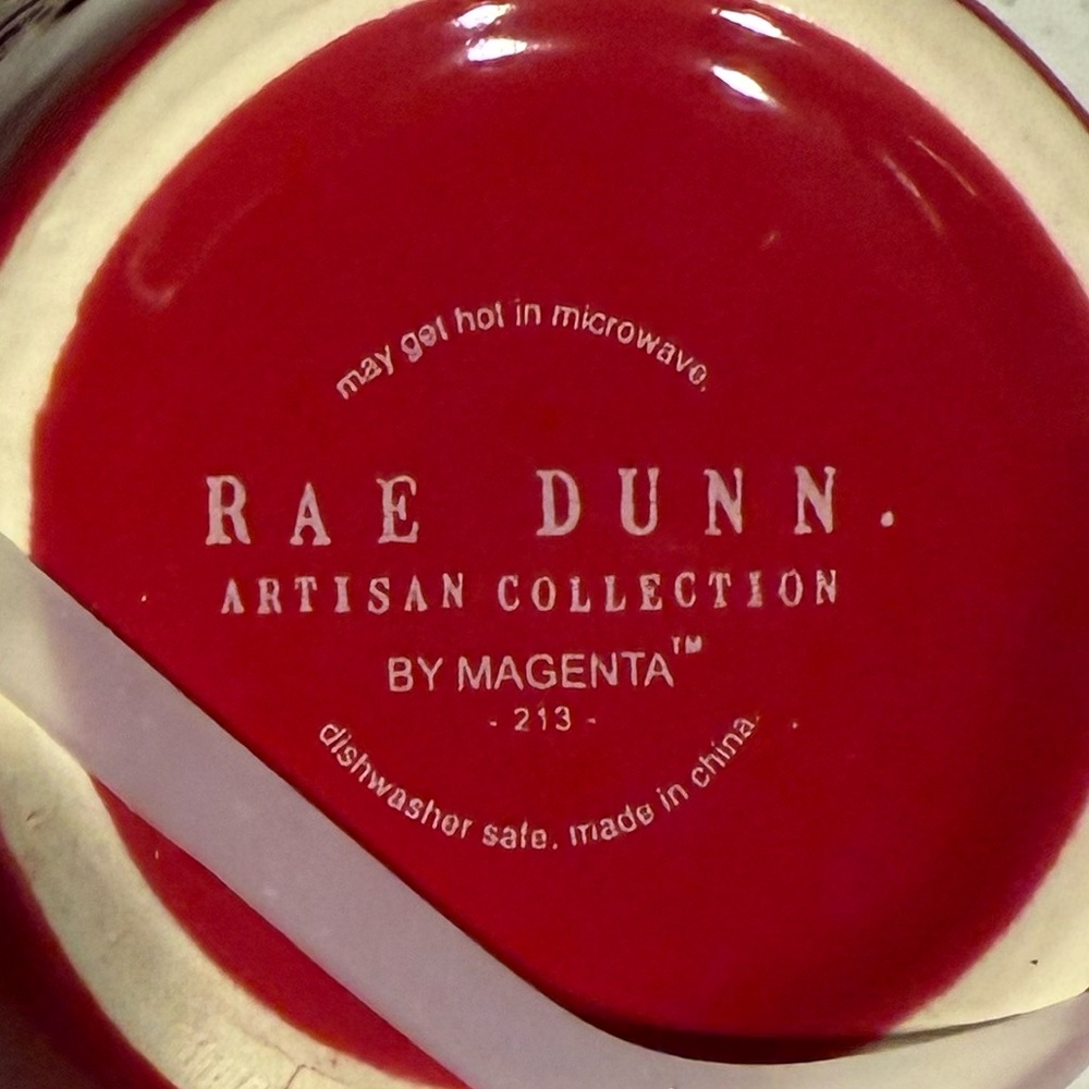 π
π HTF Rae Dunn Red Frame Holiday Measuring Cups NWT - Picture 4 of 6